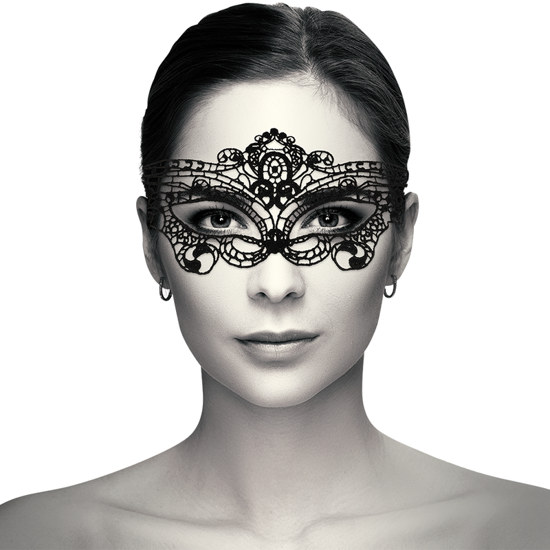 Masque de yeux en dentelle fine noire — COQUETTE ACCESSORIES