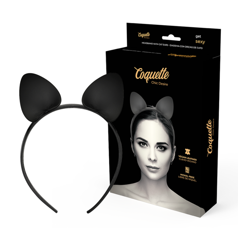 Serre-tête chic avec oreilles de chat — COQUETTE ACCESSORIES