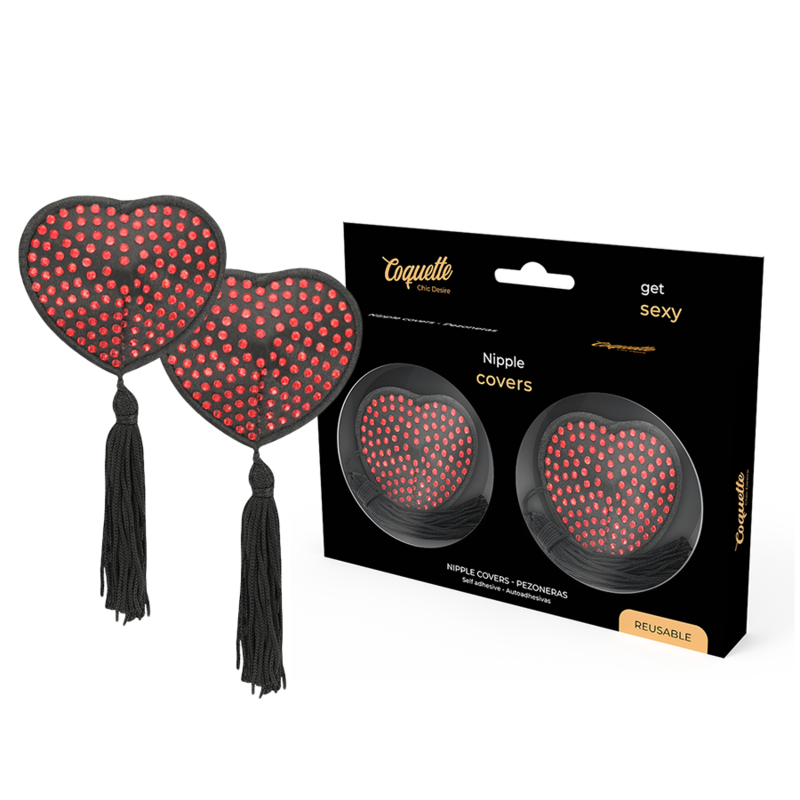 Cache-malins rouges et noirs adhésifs — COQUETTE ACCESSORIES