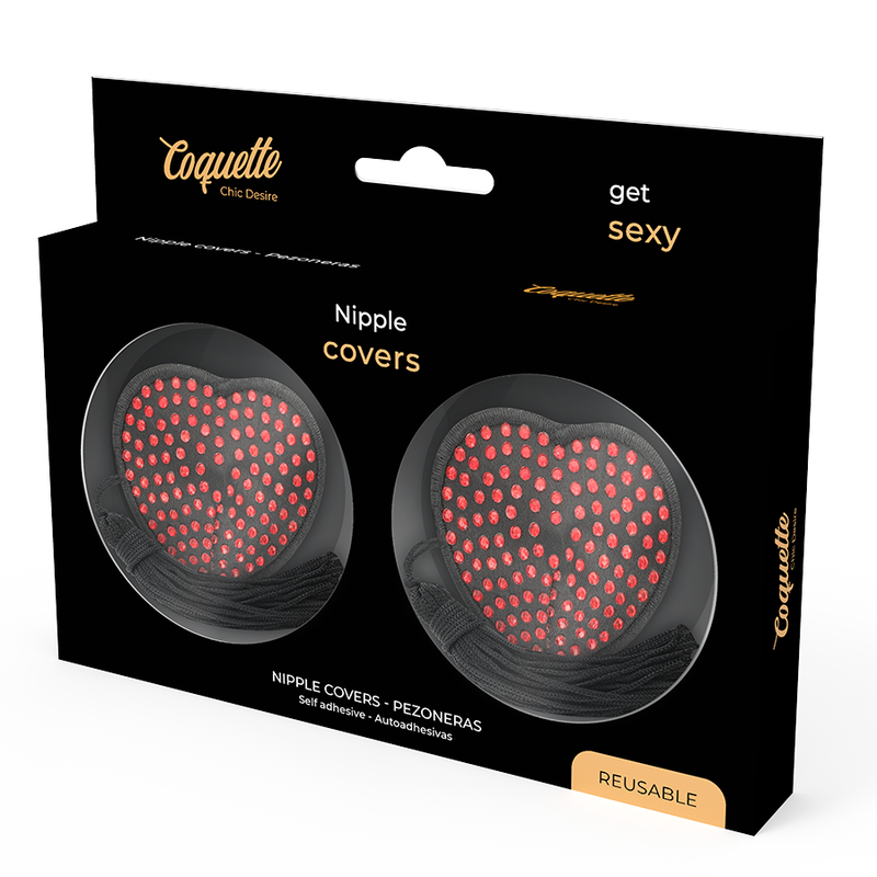 Cache-malins rouges et noirs adhésifs — COQUETTE ACCESSORIES