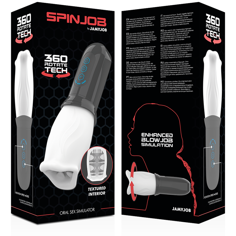 Stimulateur de sexe oral rotatif — JAMYJOB