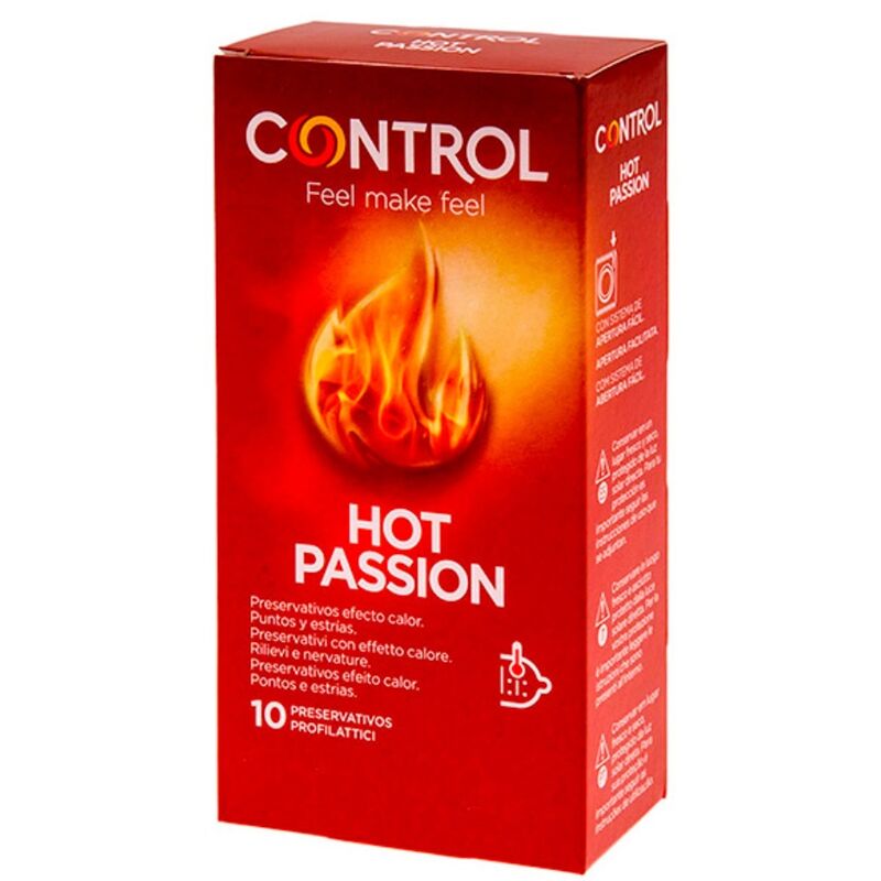 Préservatifs effet réchauffant Hot Passion — CONTROL CONDOMS