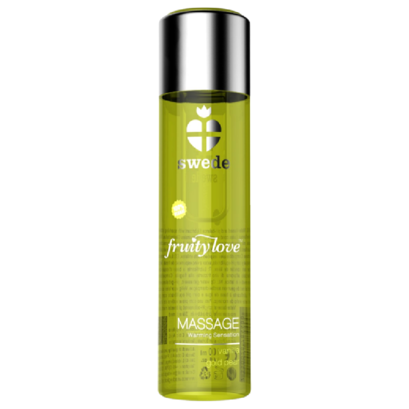 Huile de massage chauffante vanille et poire d'or — SWEDE