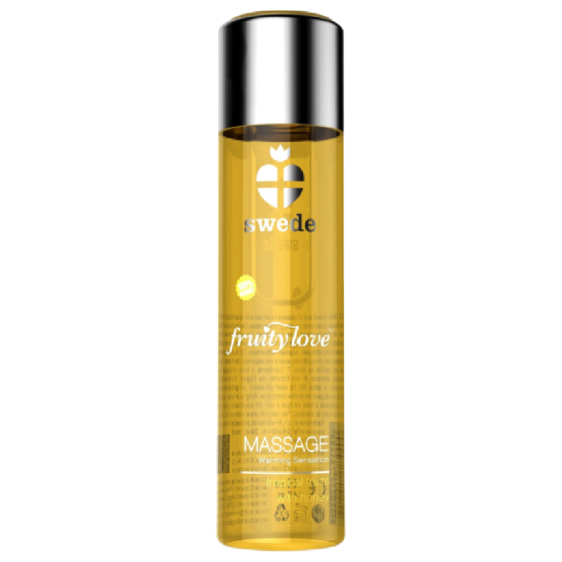 Huile de massage chauffante aux fruits tropicaux et au miel — SWEDE