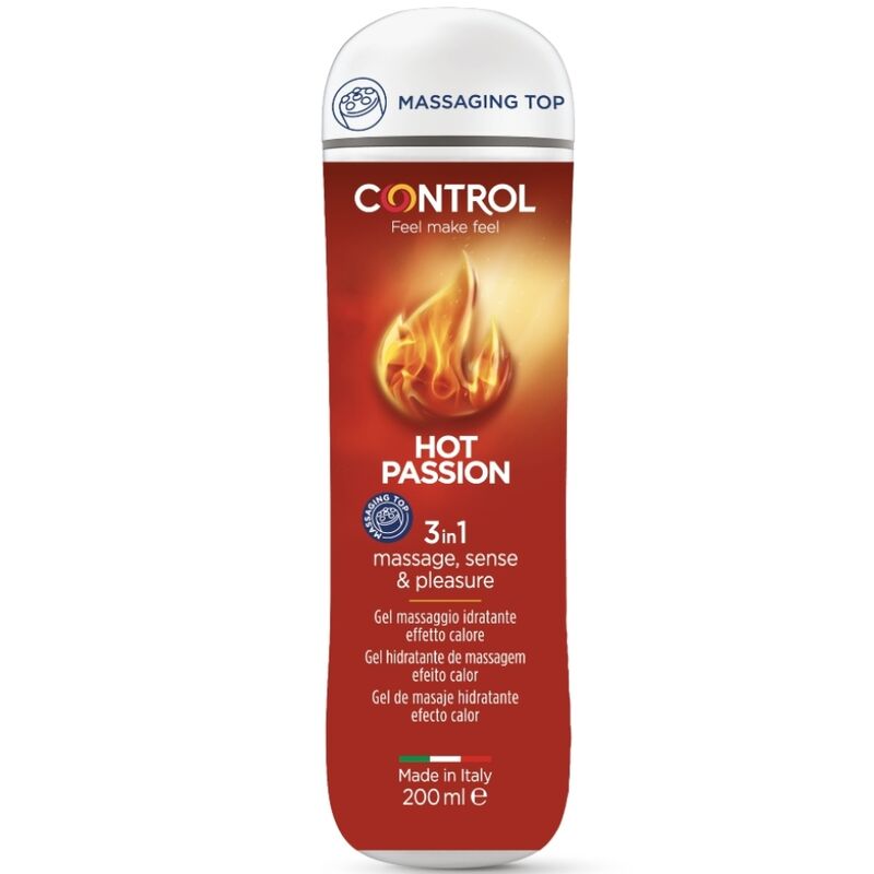 Gel 3-en-1 chauffant Passion 200 ml — CONTROL LUBES