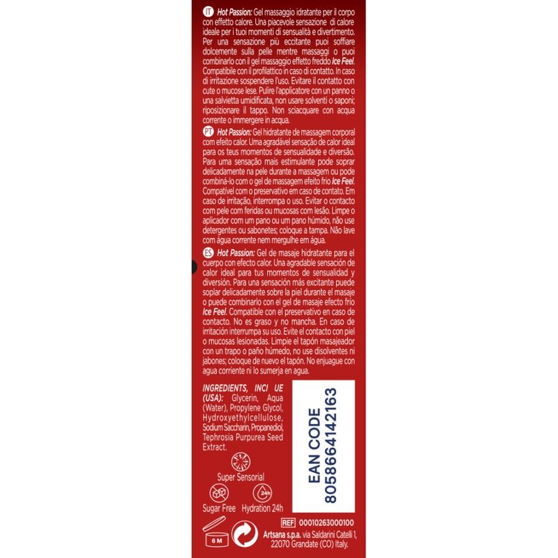 Gel 3-en-1 chauffant Passion 200 ml — CONTROL LUBES