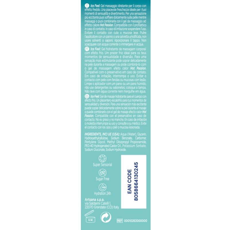 Gel 3-en-1 à sensation glacée — CONTROL LUBES