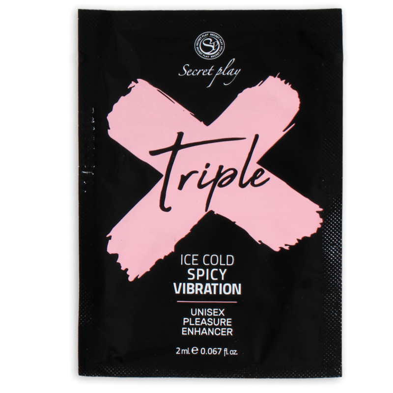Gel intensificateur de plaisir unisexe triple effet — SECRETPLAY COSMETIC