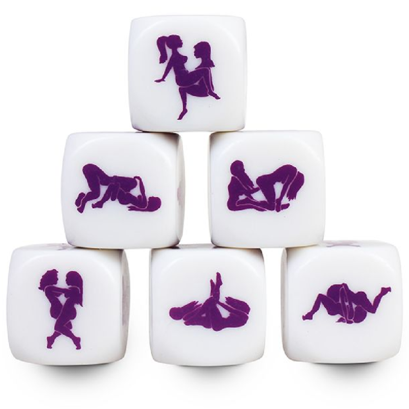Dés Kamasutra lesbiens 25 mm — SECRETPLAY 100% GAMES