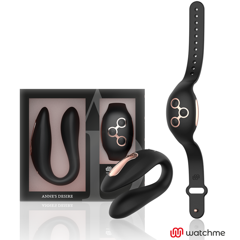 Vibromasseur duo technologique avec montre connectée — ANNE'S DESIRE