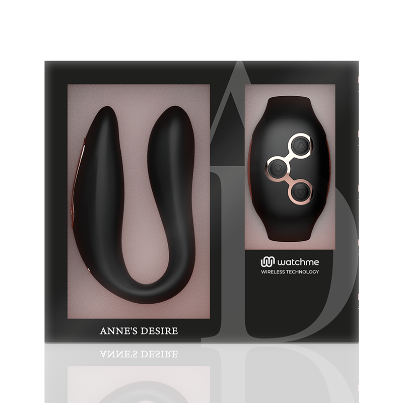 Vibromasseur duo technologique avec montre connectée — ANNE'S DESIRE