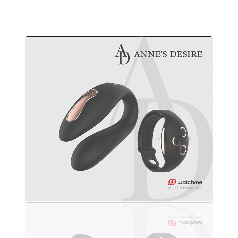 Vibromasseur duo technologique avec montre connectée — ANNE'S DESIRE