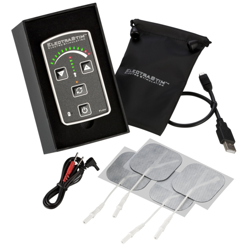 Pack stimulateur électrosexuel Flick EM60-E — ELECTRASTIM