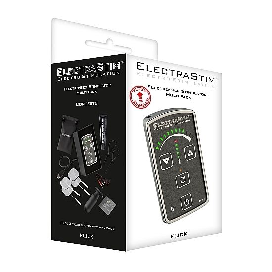 Coffret stimulateur électrosexuel Flick Multi-Pack — ELECTRASTIM
