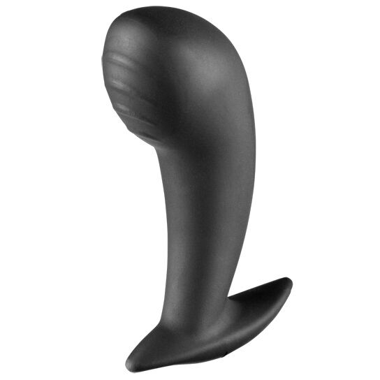 Stimulateur point G Nona en silicone noir — ELECTRASTIM
