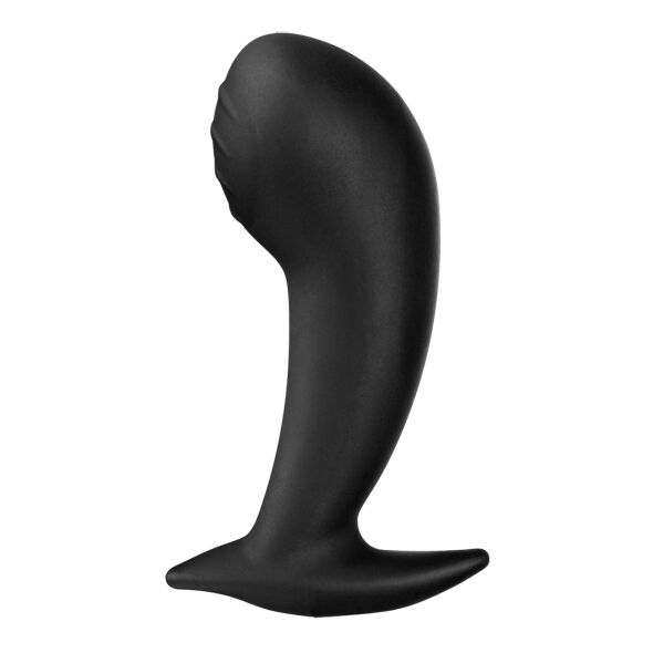 Stimulateur point G Nona en silicone noir — ELECTRASTIM