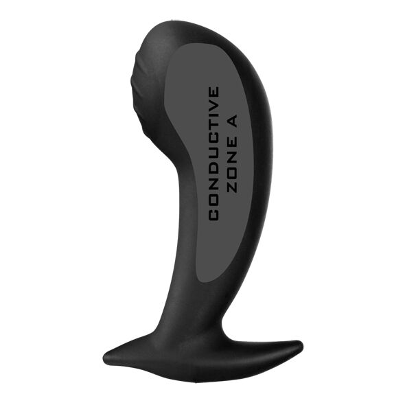 Stimulateur point G Nona en silicone noir — ELECTRASTIM