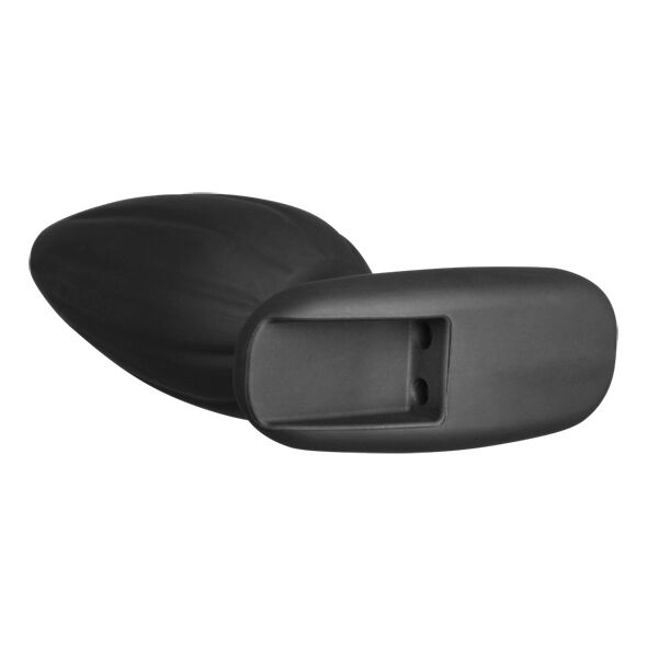 Plug anal électrostimulant en silicone noir Rocker moyen — ELECTRASTIM