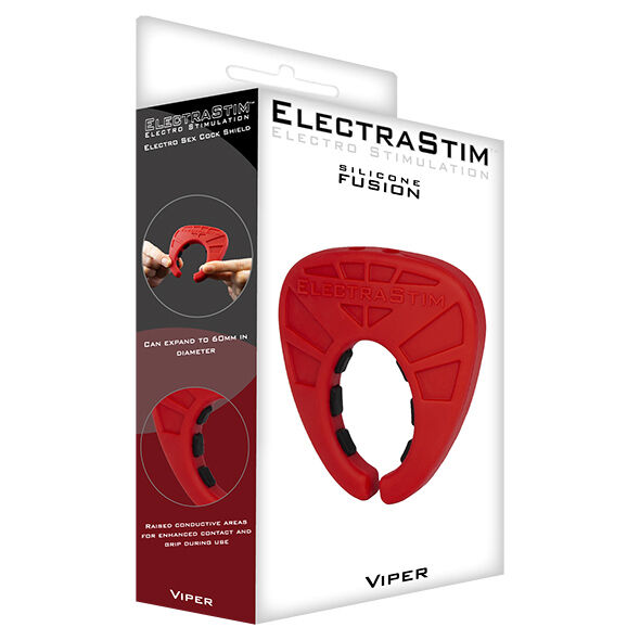Protège-bite électro en silicone Fusion Viper — ELECTRASTIM
