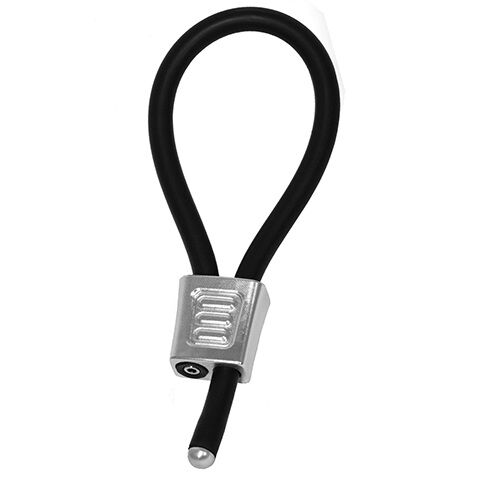 Boucles électro réglables Prestige argent — ELECTRASTIM