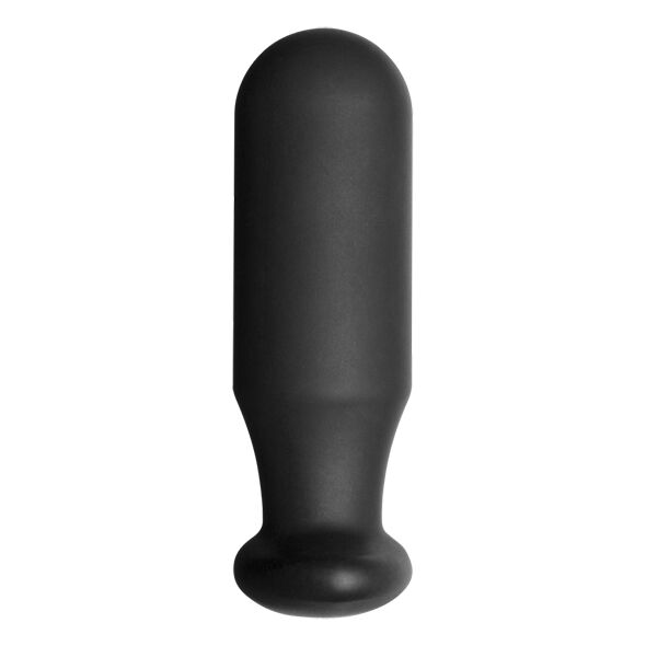 Sonde électro-stimulante multi-usage en silicone noir — ELECTRASTIM