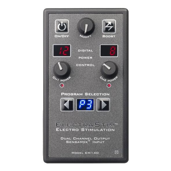 Stimulateur électro-sensoriel SensaVox double canal — ELECTRASTIM