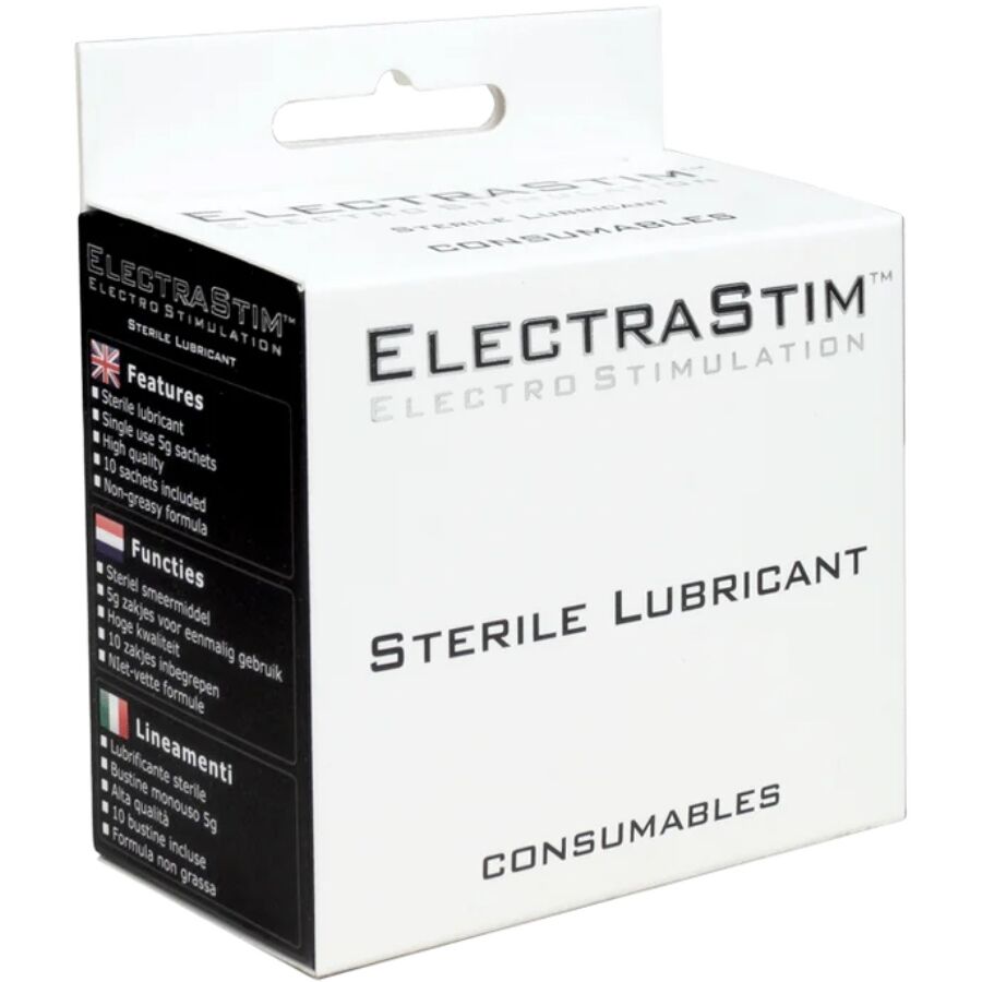 Lubrifiant stérile en dose unique 10 sachets — ELECTRASTIM