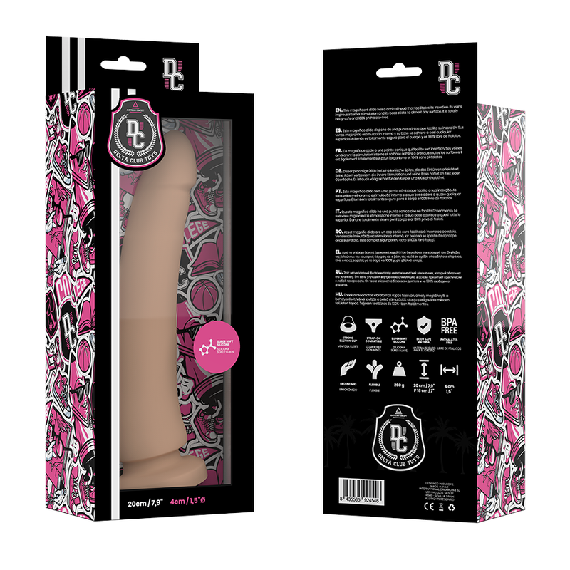 Godet naturel médical en silicone 20 cm x 4 cm — DELTACLUB