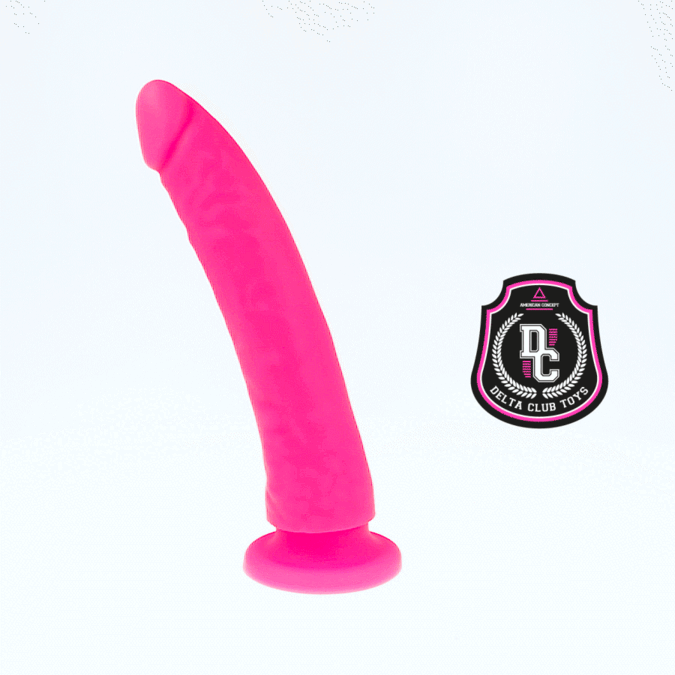 20 cm Pink Medical Silicone Dildo — DELTACLUB