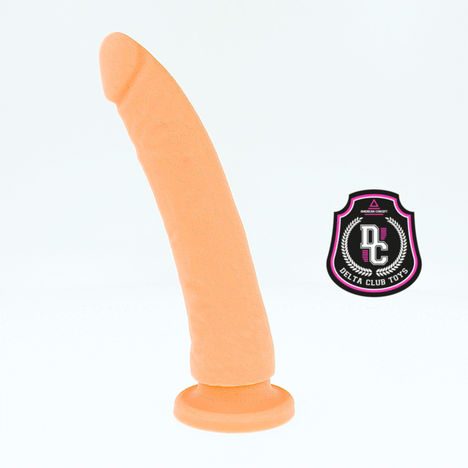 Gode naturel en silicone médical 23 cm — DELTACLUB