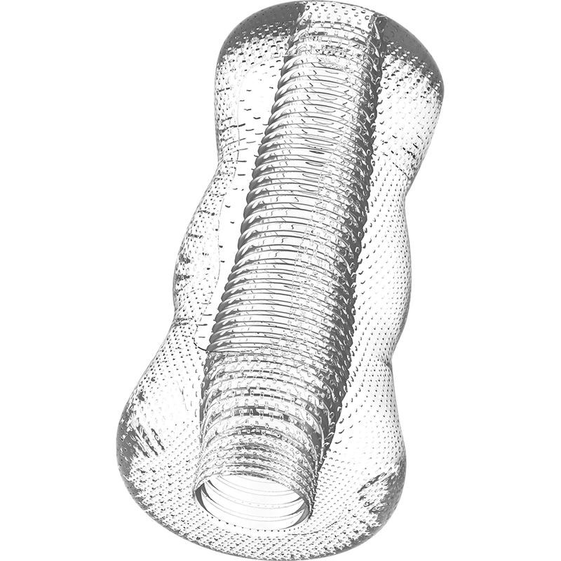 Masturbateur transparent double stimulation TENSEK — JAMYJOB