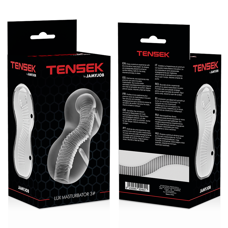Masturbateur extrême Tensek 3 transparent — JAMYJOB
