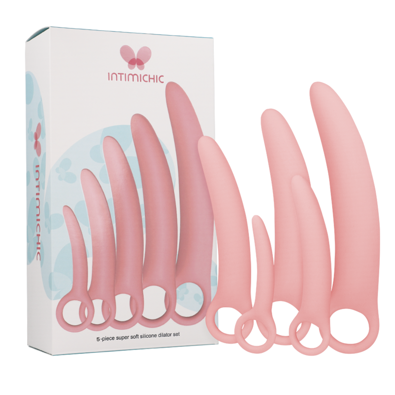 Dilatateur vaginal progressif en silicone 5 pièces — INTIMICHIC