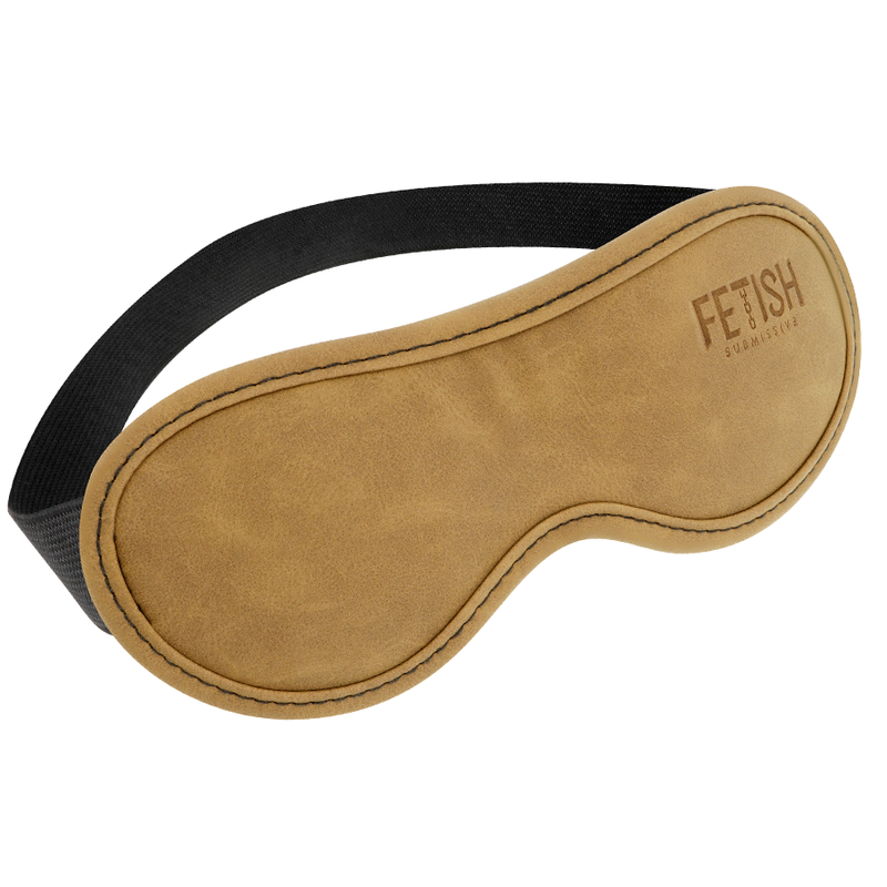 Masque en cuir vegan pour bondage — FETISH SUBMISSIVE ORIGIN
