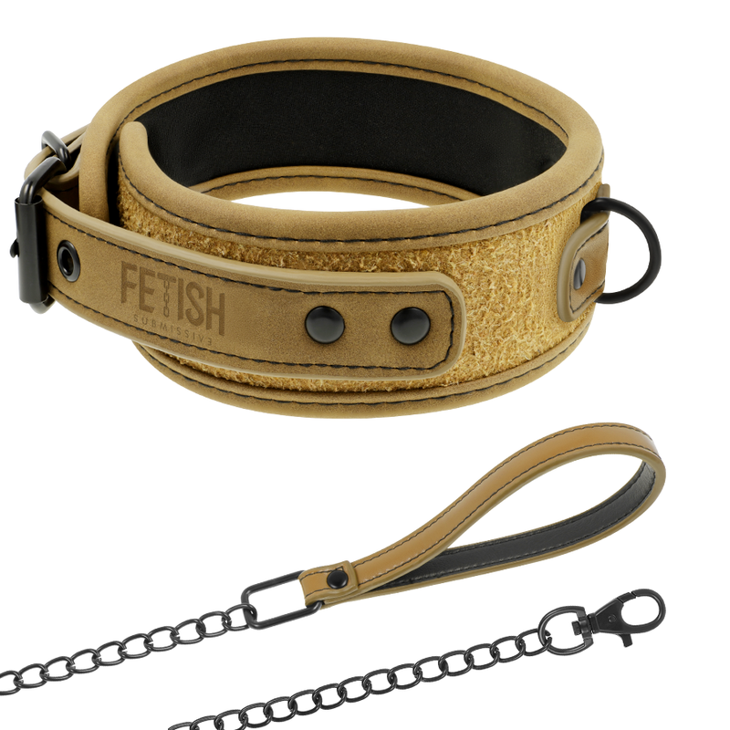 Ensemble collier et menottes de soumission — FETISH SUBMISSIVE ORIGIN