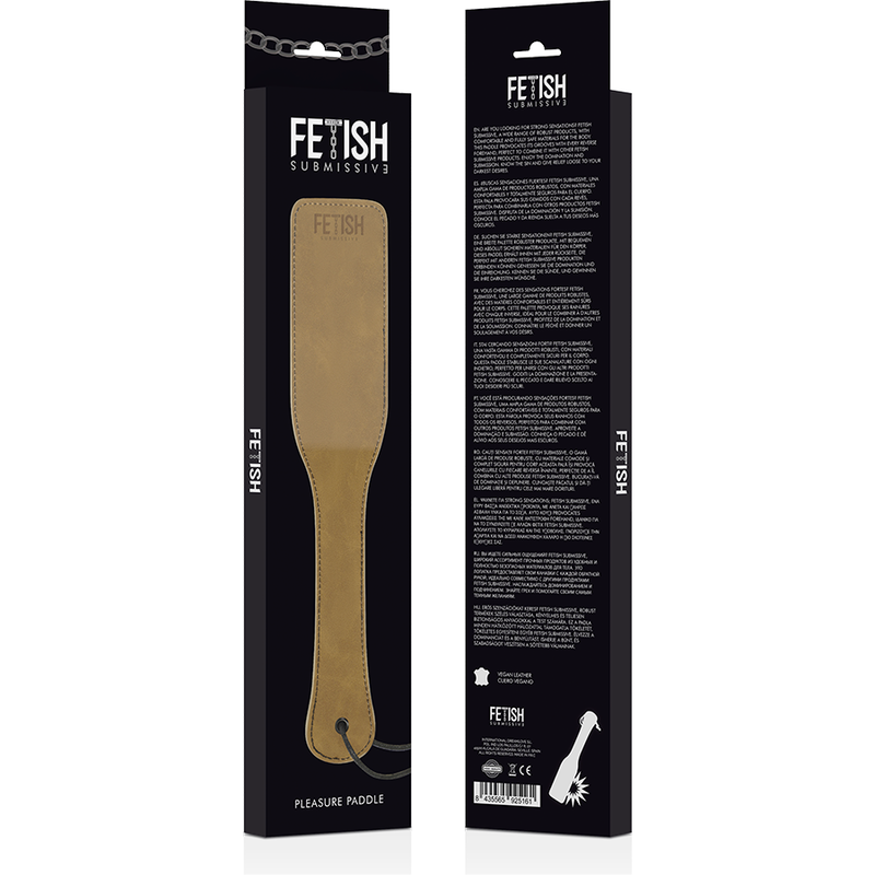 Fouet en cuir vegan pour jeux BDSM — FETISH SUBMISSIVE ORIGIN