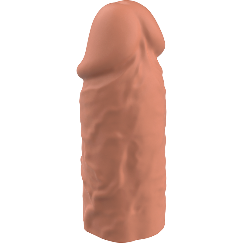 Manchon d'extension en silicone liquide marron — VIRILXL