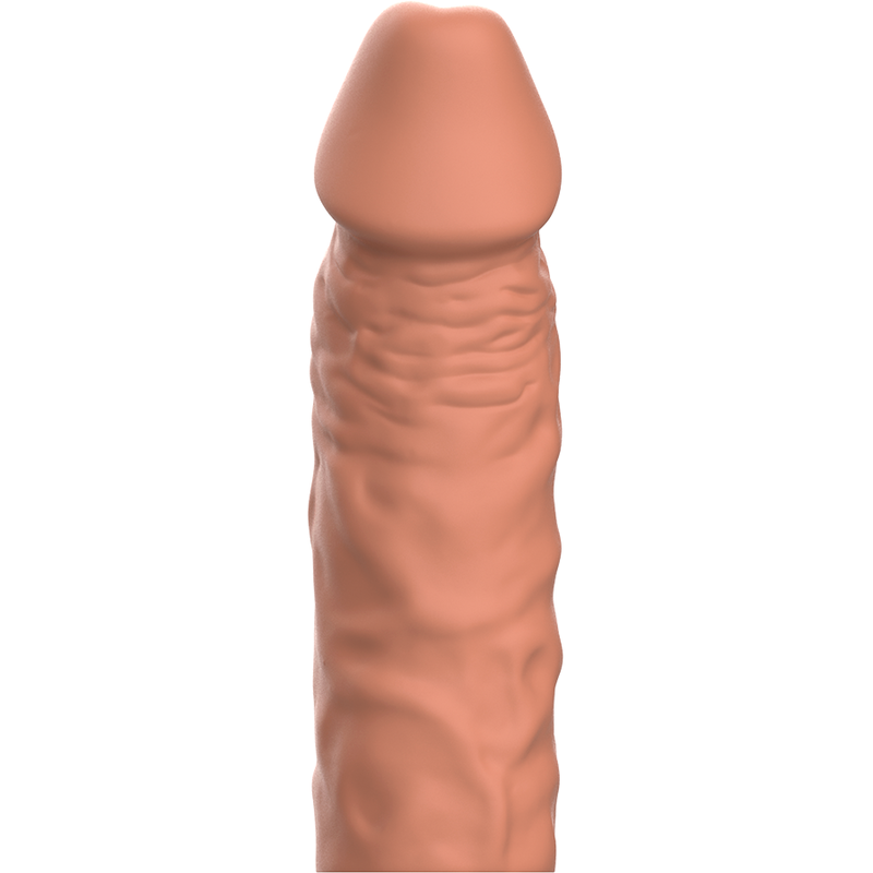 Extension pénienne marron en silicone liquide — VIRILXL