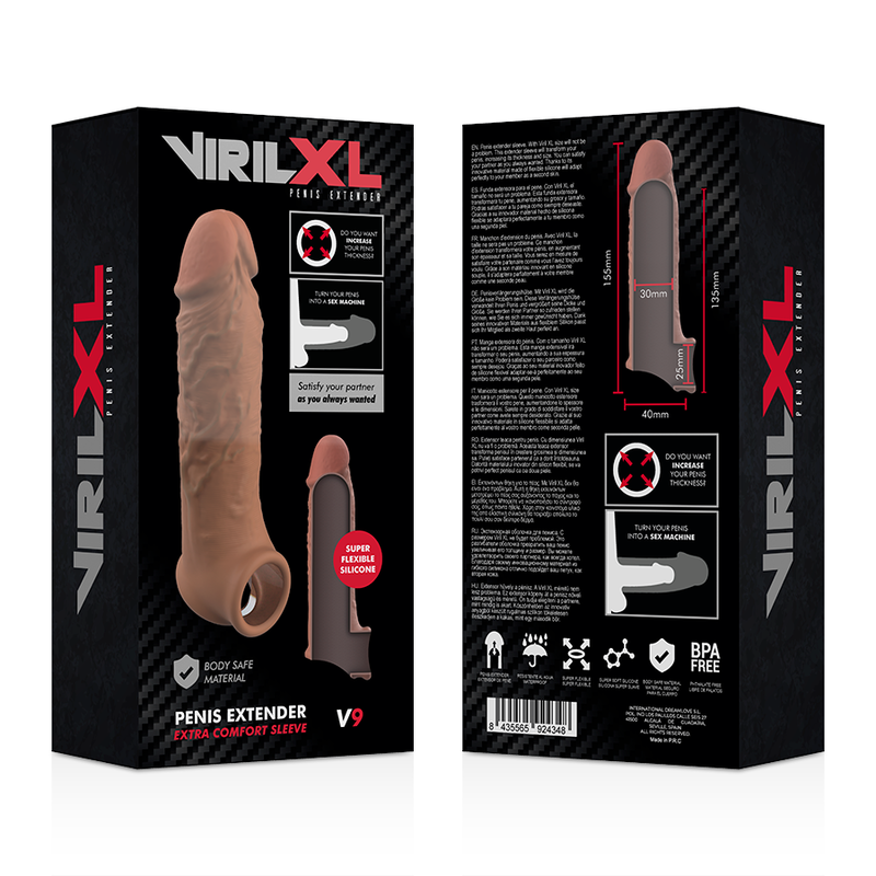 Extension pénienne souple en silicone — VIRILXL