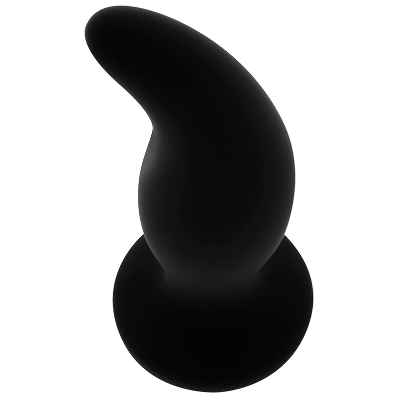 Plug anal courbé en silicone médical — OHMAMA