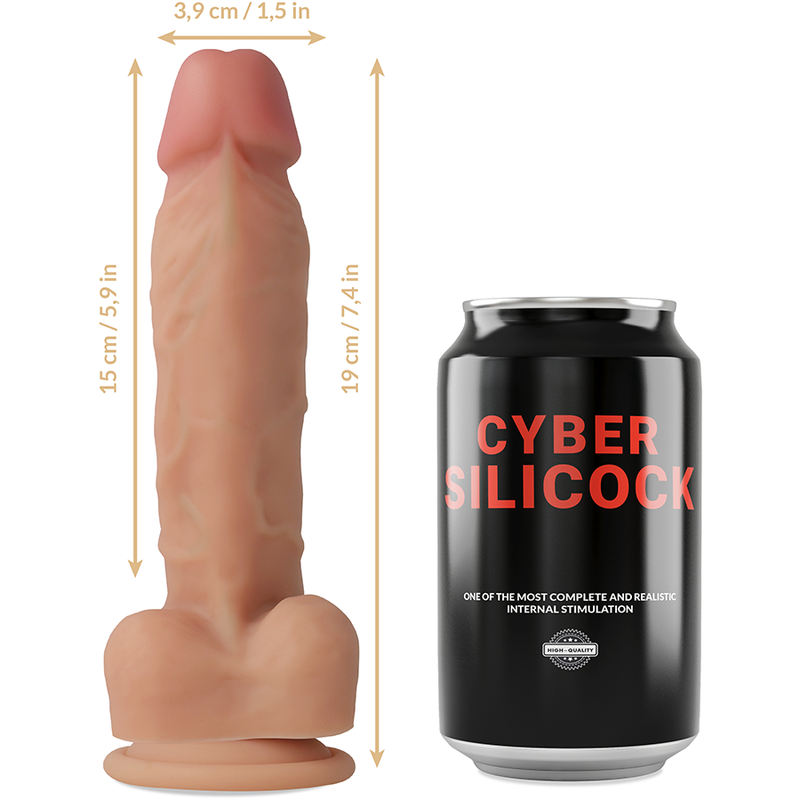 Kit strap-on Oliver en silicone liquide avec trois anneaux — CYBER SILICOCK