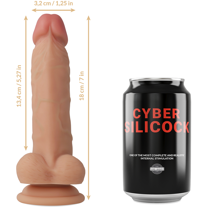 Kit strap-on en silicone liquide avec godet Jude et trois anneaux — CYBER SILICOCK
