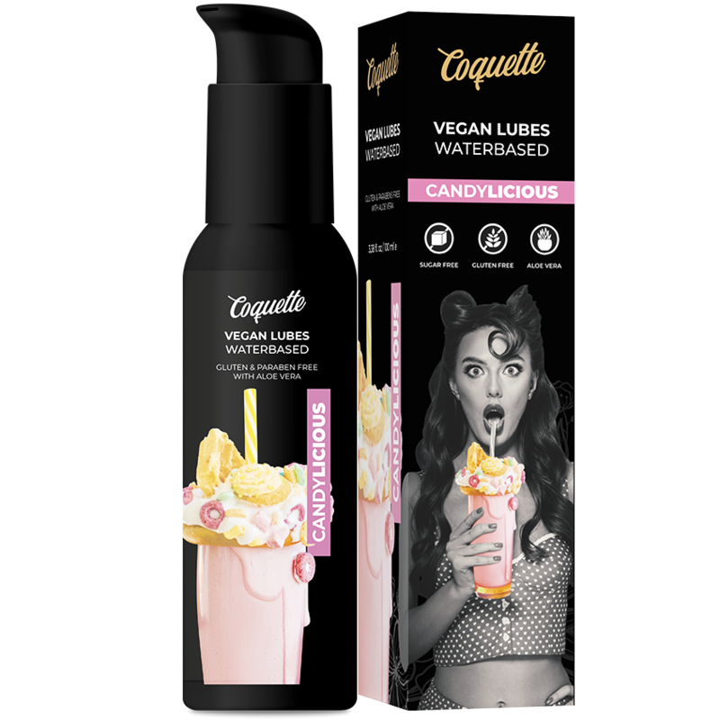 Lubrifiant végan à la saveur candylicious — COQUETTE COSMETICS