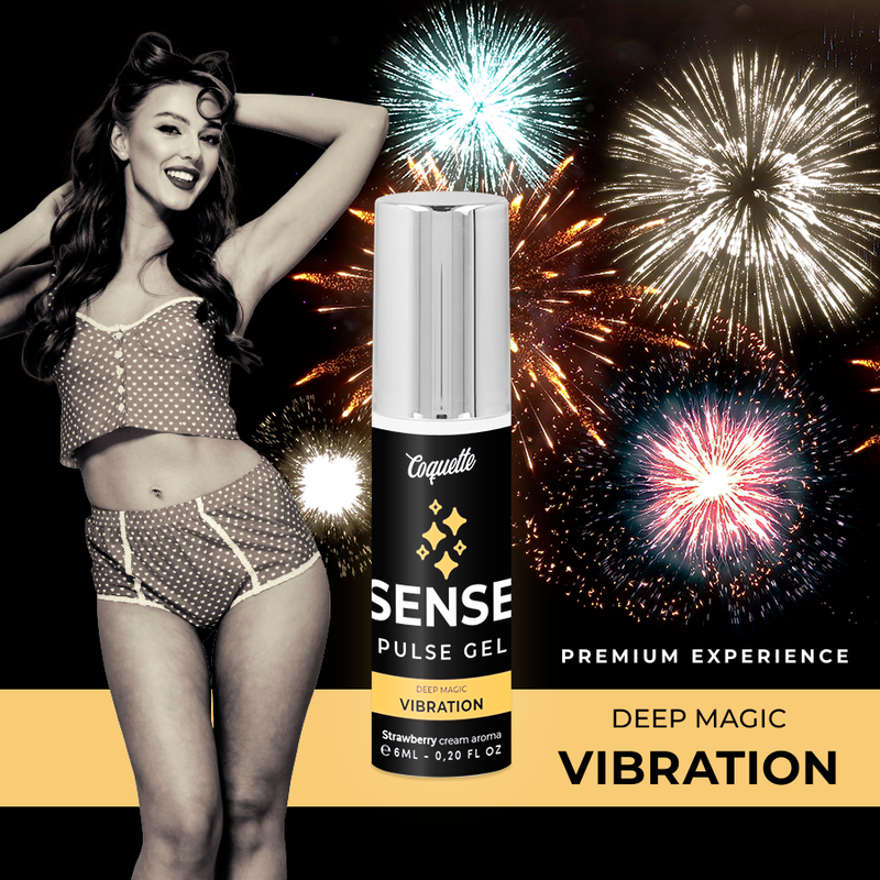 Gel vibrant pulsation fraise — COQUETTE COSMETICS