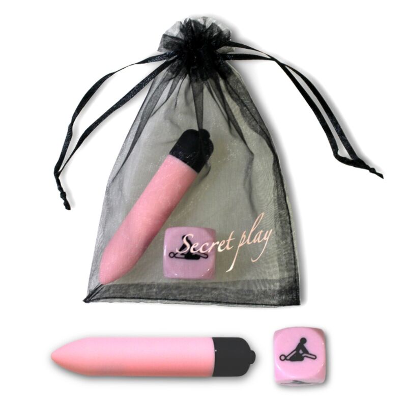 Kit de jeux sensuels balle vibrante et dé — SECRETPLAY TOYS