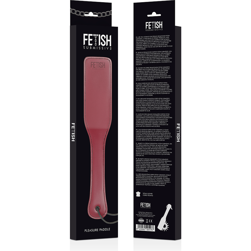 Fouet en cuir végétalien pour jeux BDSM — FETISH SUBMISSIVE DARK ROOM