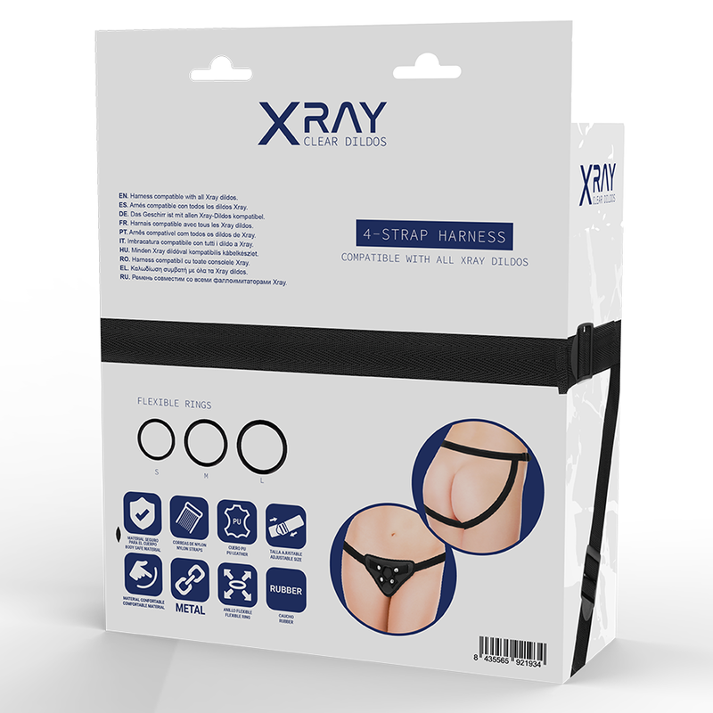 Harnais radio avec anneaux en silicone — X RAY