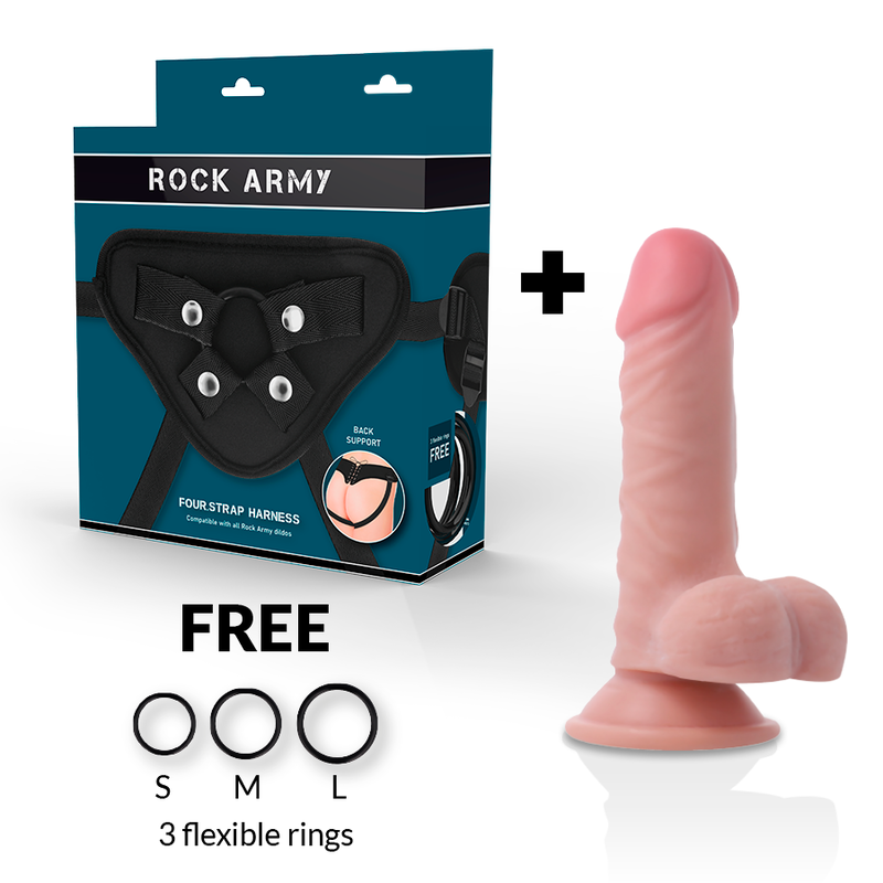 Harnais avec godet double densité 17 cm — ROCK ARMY