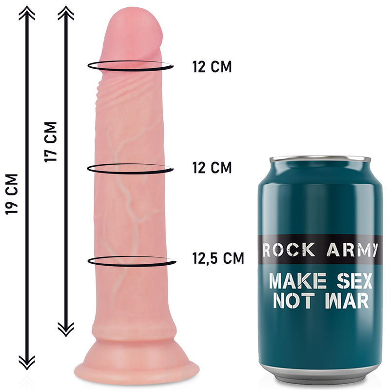 Harnais et gode réaliste Avenger en silicone liquide — ROCK ARMY