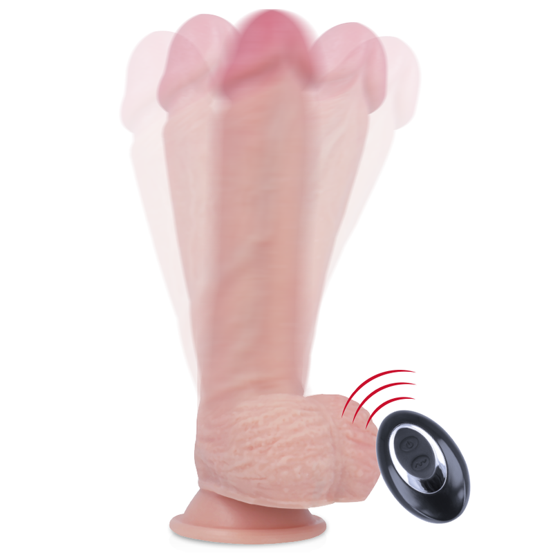 Harnais avec vibromasseur télécommandé en silicone liquide premium — ROCK ARMY